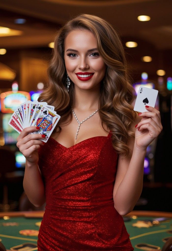 Dragon Tiger Live dealer dealing cards and announcing result